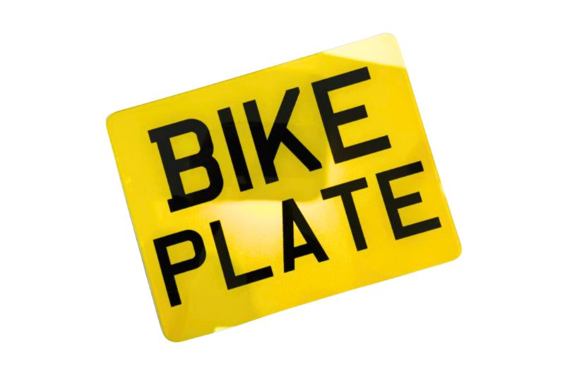 4x4 and motorbike number plate size option